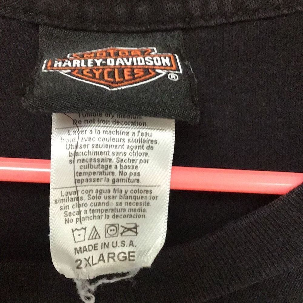 2012 Harley Davidson, American flag St. Louis Missouri size 2X Veterans estate s - Picture 3 of 5